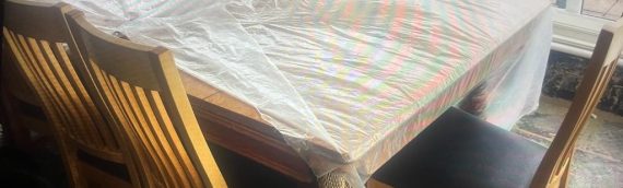 Large Solid Oak Snooker Table – SOLD