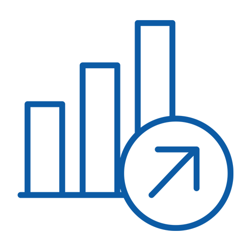 Cash flow pressure icon
