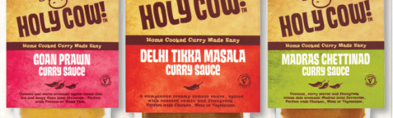 Holy Cow Curry Sauces – 5 flavours available in 1kg pouches