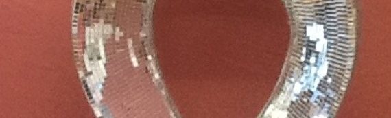 2 High Mirrored Vase’s for Sale