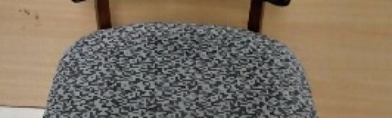 4 grey designer chairs