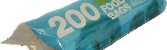 D2W Degradable Food/Freezer Bags (Medium)