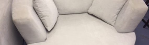 NEW Grey Swivel Chair