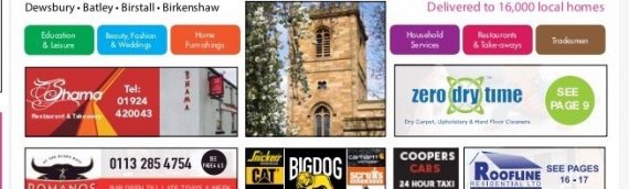 Leaflet Drops/Local Directory Listings in the Yorkshire Area