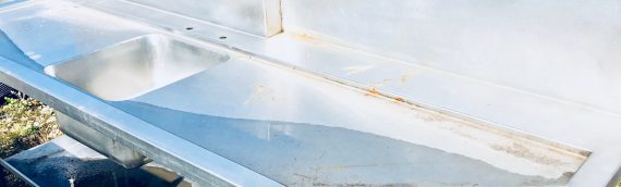 Stainless Steel- 2.5m Single Bowl Unit- 4