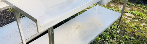 Stainless Steel- 1.8m wide- Large Sink Unit- 11