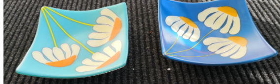 Two Hand Made Platter Dishes