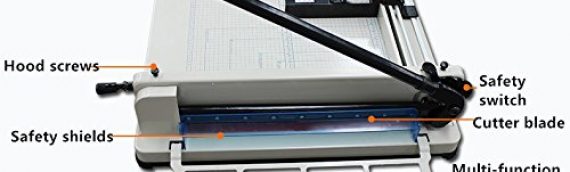 CGOLDENWALL YG-858 A3 Industrial Guillotine Normal Manual Thick Paper Cutter Cutting Machine Office Paper Trimmer Paper Slitting Machine 0.1-36mm Thickness