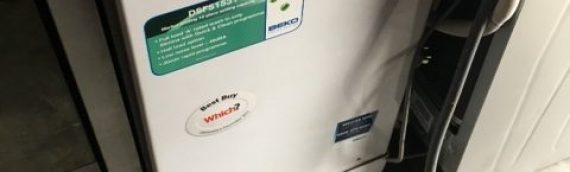 BEKO Slimline Dishwasher in White