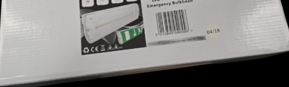 SOLD – LED Maintained Emergency Bulkhead Lights – Long-Lasting, Reliable Emergency Lighting